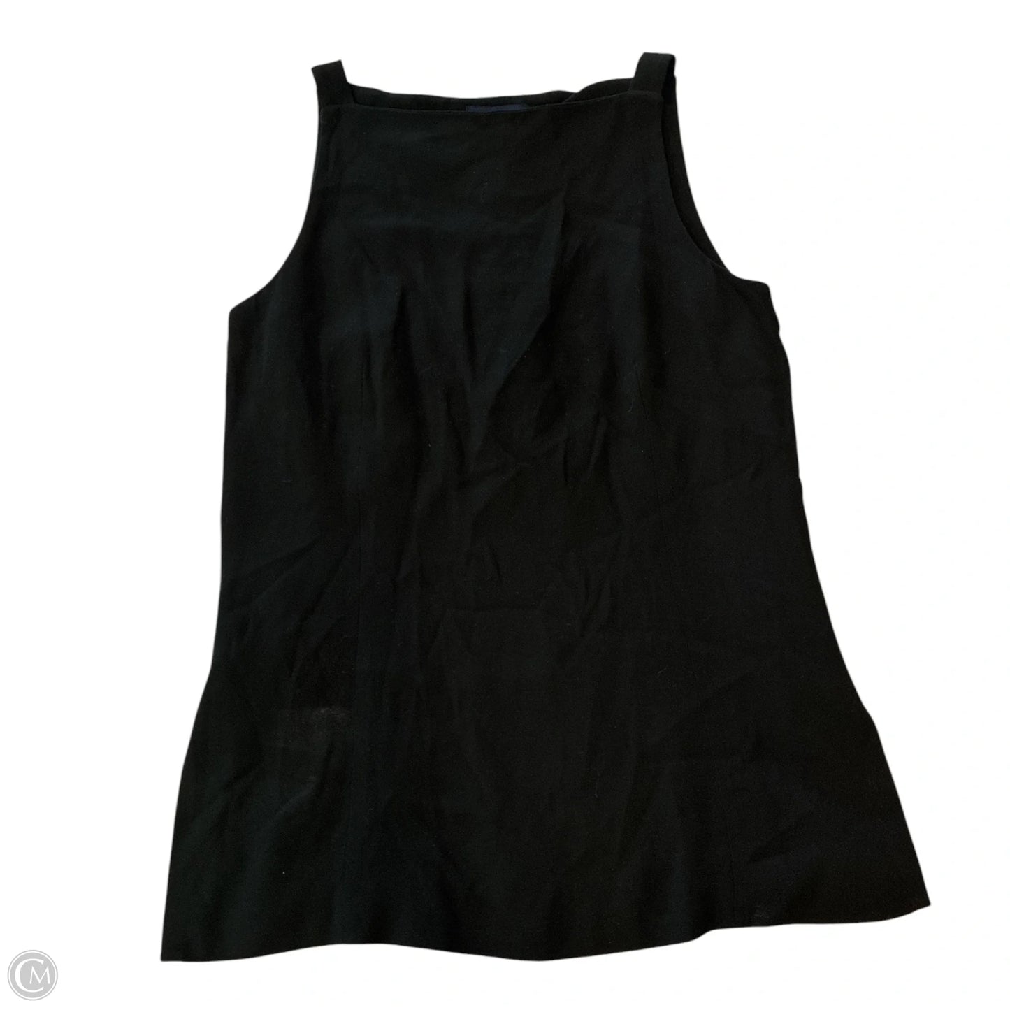 Blouse Sleeveless By Ann Taylor In Black, Size: S