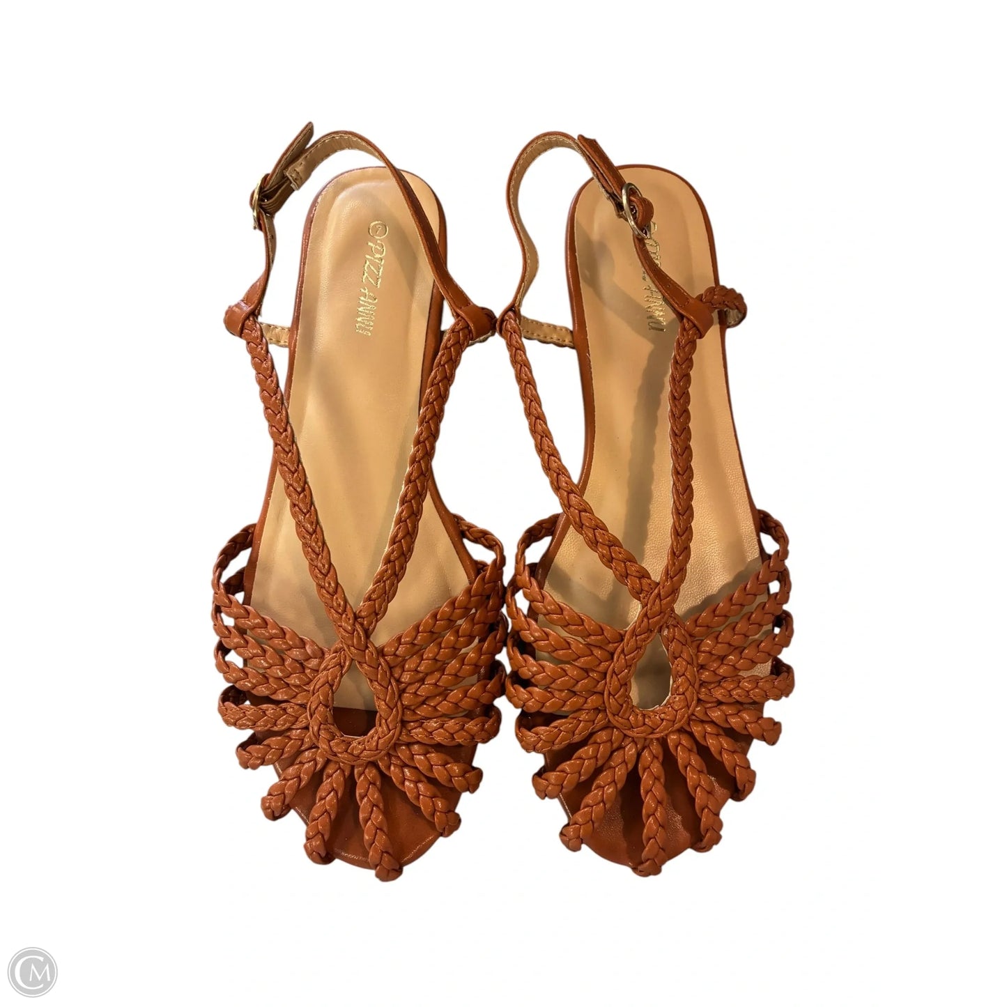 Shoes Flats By Cmf In Brown, Size: 7