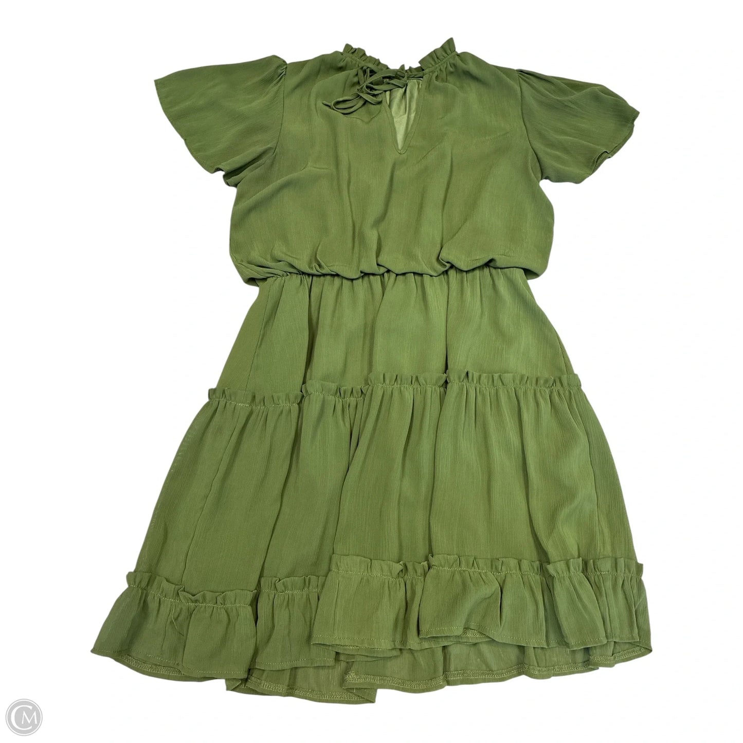 Dress Casual Short By Cmf In Green, Size: L
