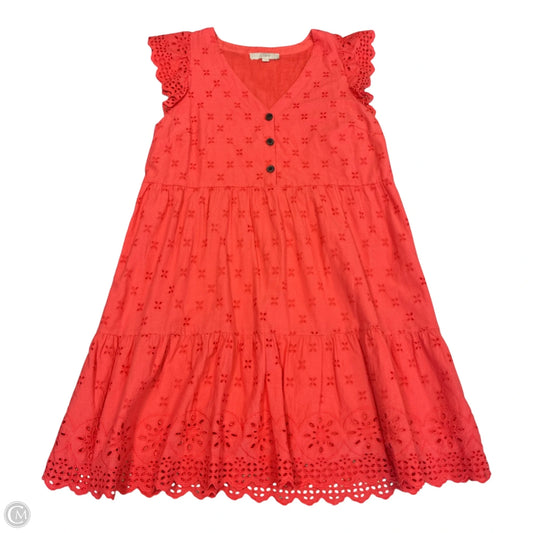 Dress Casual Short By Loft In Orange, Size: M