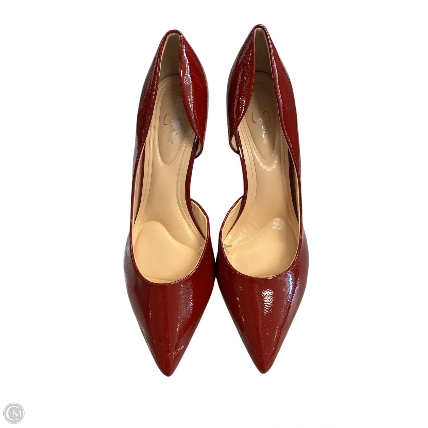 Shoes Heels Stiletto By Jessica Simpson In Red, Size: 9.5