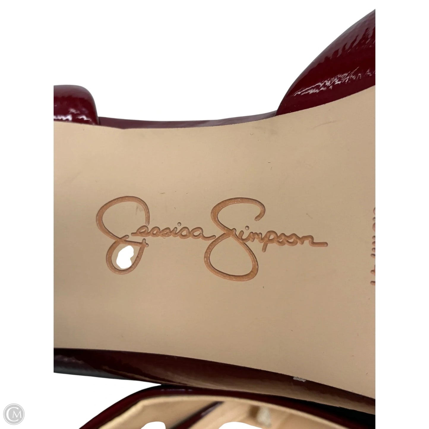 Shoes Heels Stiletto By Jessica Simpson In Red, Size: 9.5