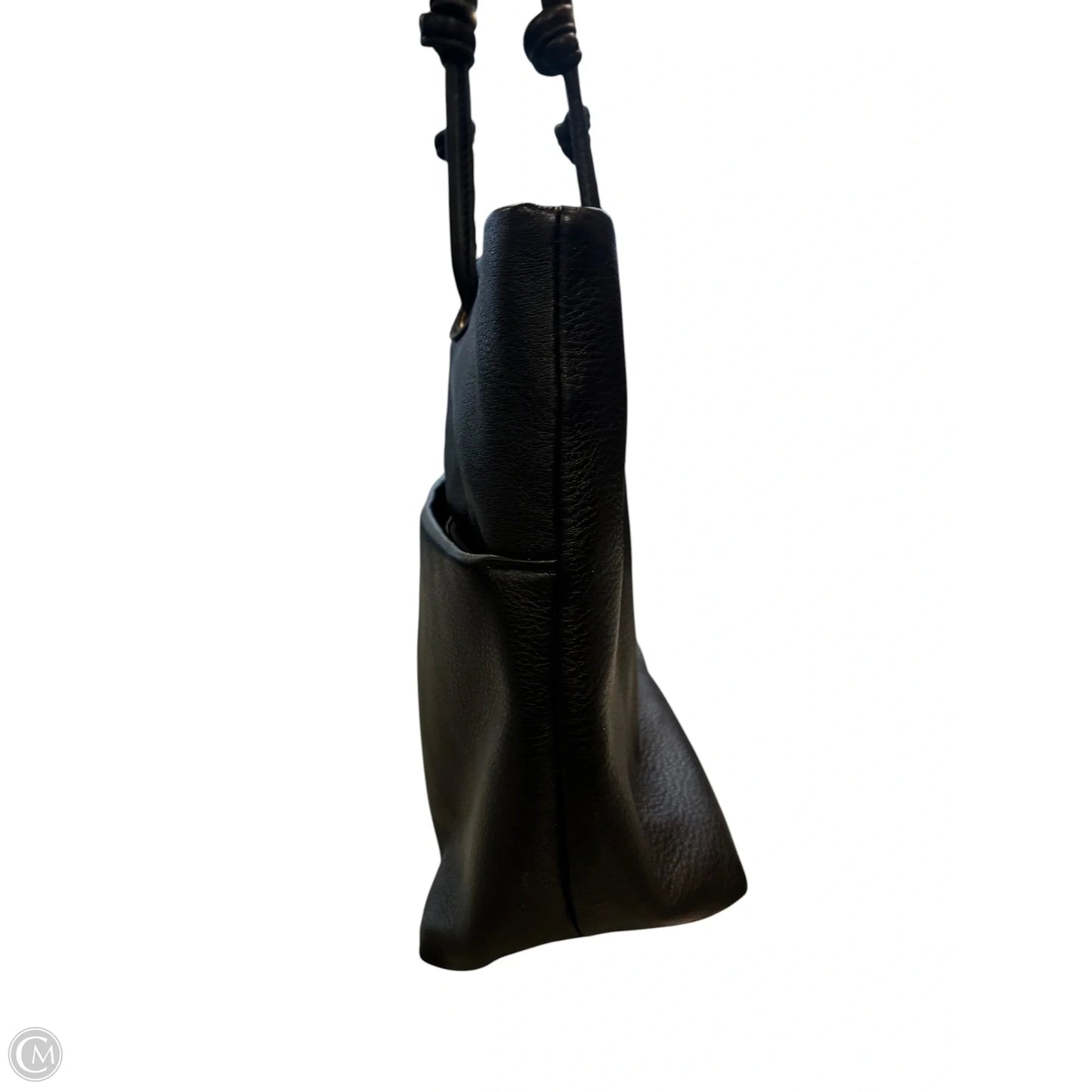 Handbag Leather By Hobo Intl, Size: Medium