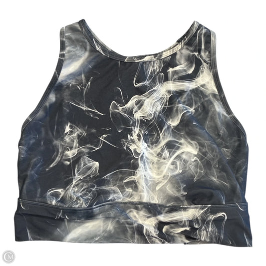 Athletic Bra By Calia In Grey & White, Size: L
