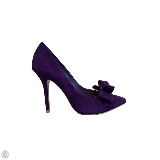 Shoes Heels Stiletto By Steve Madden In Purple, Size: 7.5