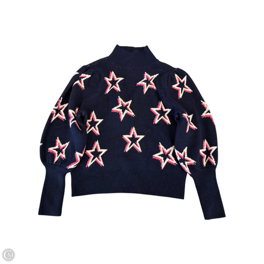 Sweater By Gap In Blue & Pink, Size: Sp