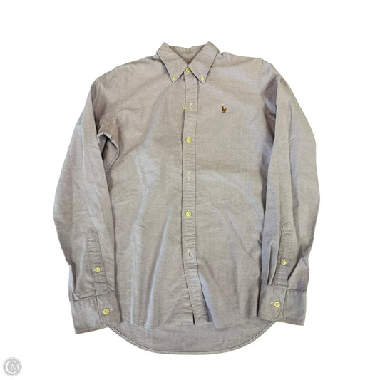 Top Long Sleeve By Ralph Lauren In Purple, Size: Xs