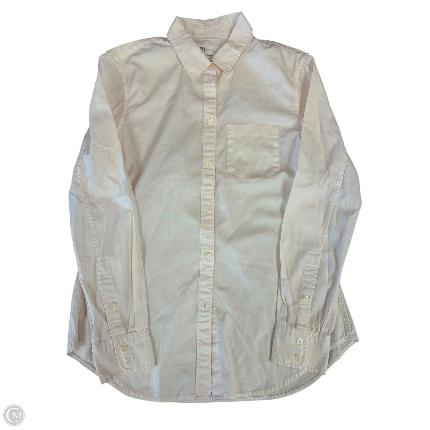 Top Long Sleeve By Gap In Pink, Size: S