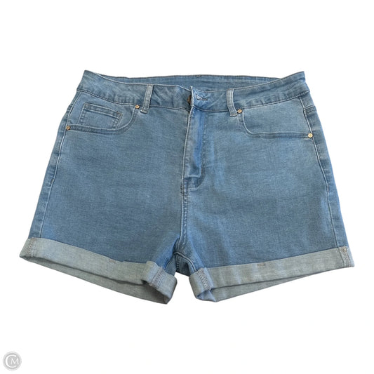 Shorts By Cmf In Blue Denim, Size: 12