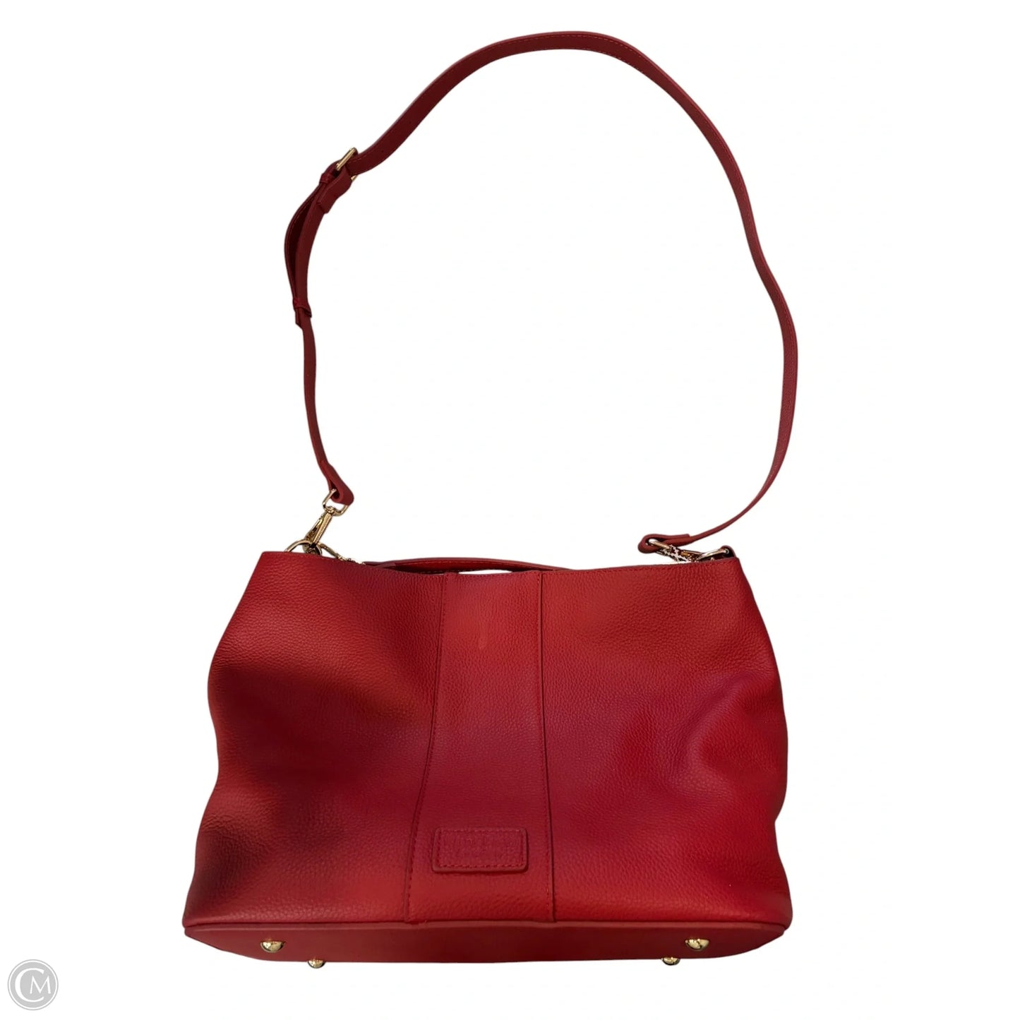 Handbag Leather By Cmc, Size: Medium