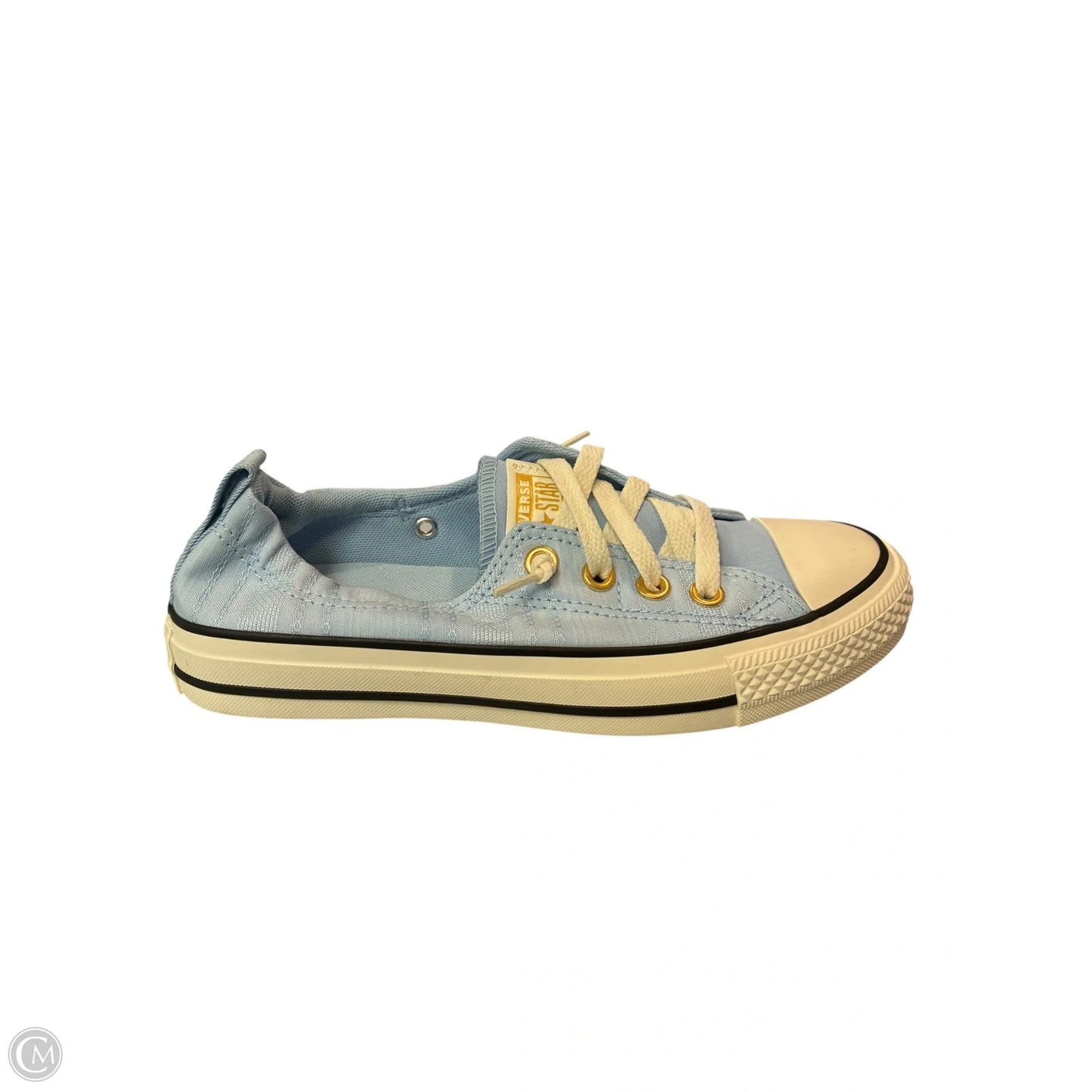 Shoes Sneakers By Converse In Blue & White, Size: 6.5