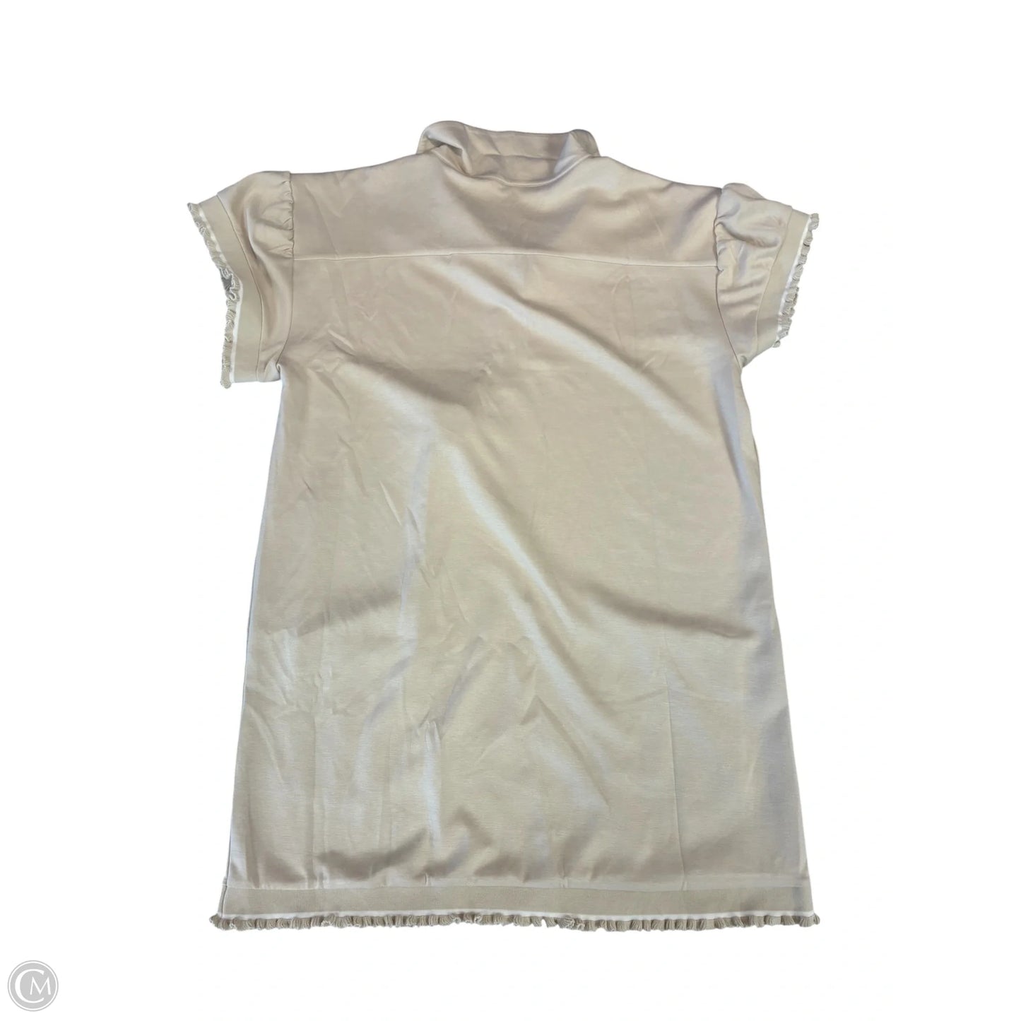 Dress Casual Short By Umgee In Tan & White, Size: M
