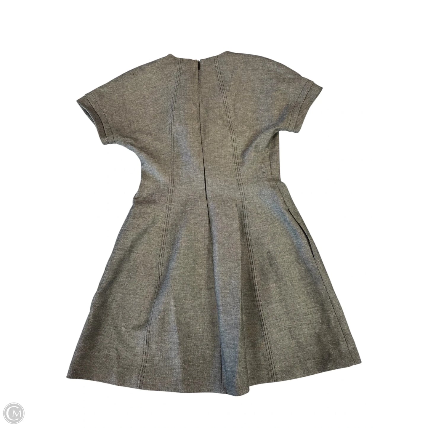 Dress Work By Armani Exchange In Grey, Size: S