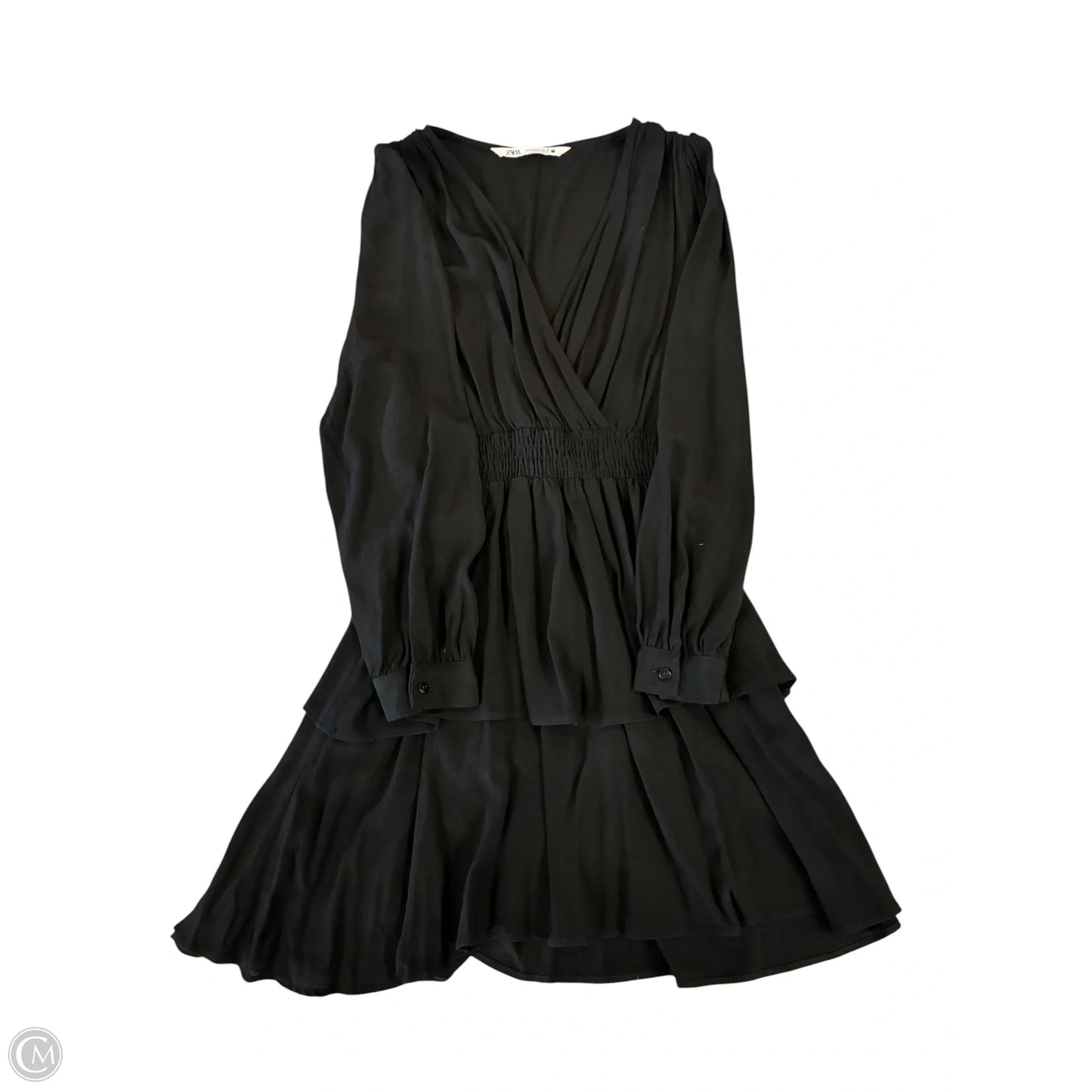 Dress Casual Short By Zara In Black, Size: S