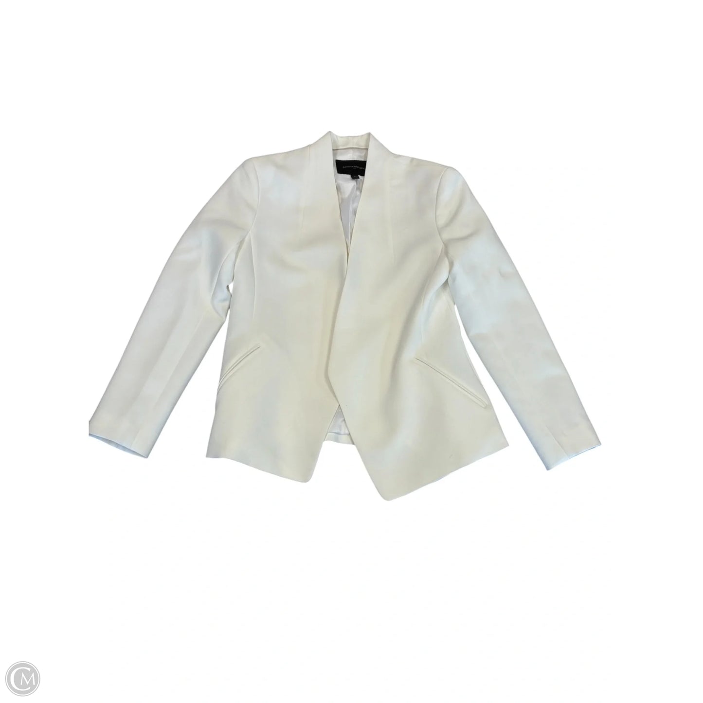 Blazer By Banana Republic In Ivory, Size: Xs