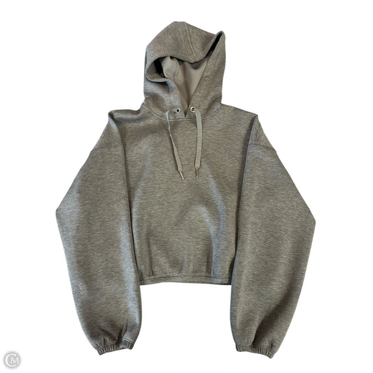 Sweatshirt Hoodie By Spanx In Green, Size: S