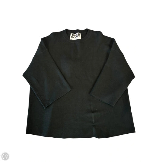 Sweater By Clothes Mentor In Black, Size: S