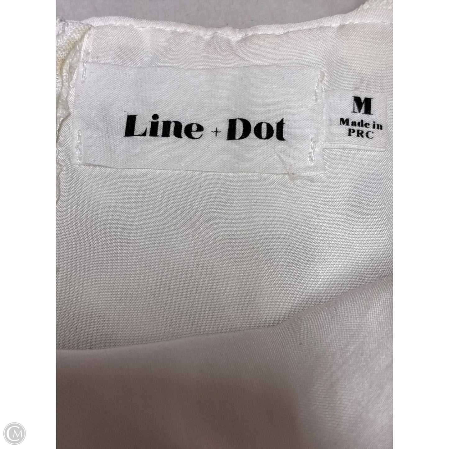 Dress Party Midi By Line & Dot In White, Size: M