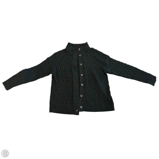 Sweater Cardigan By J. Jill In Black, Size: M