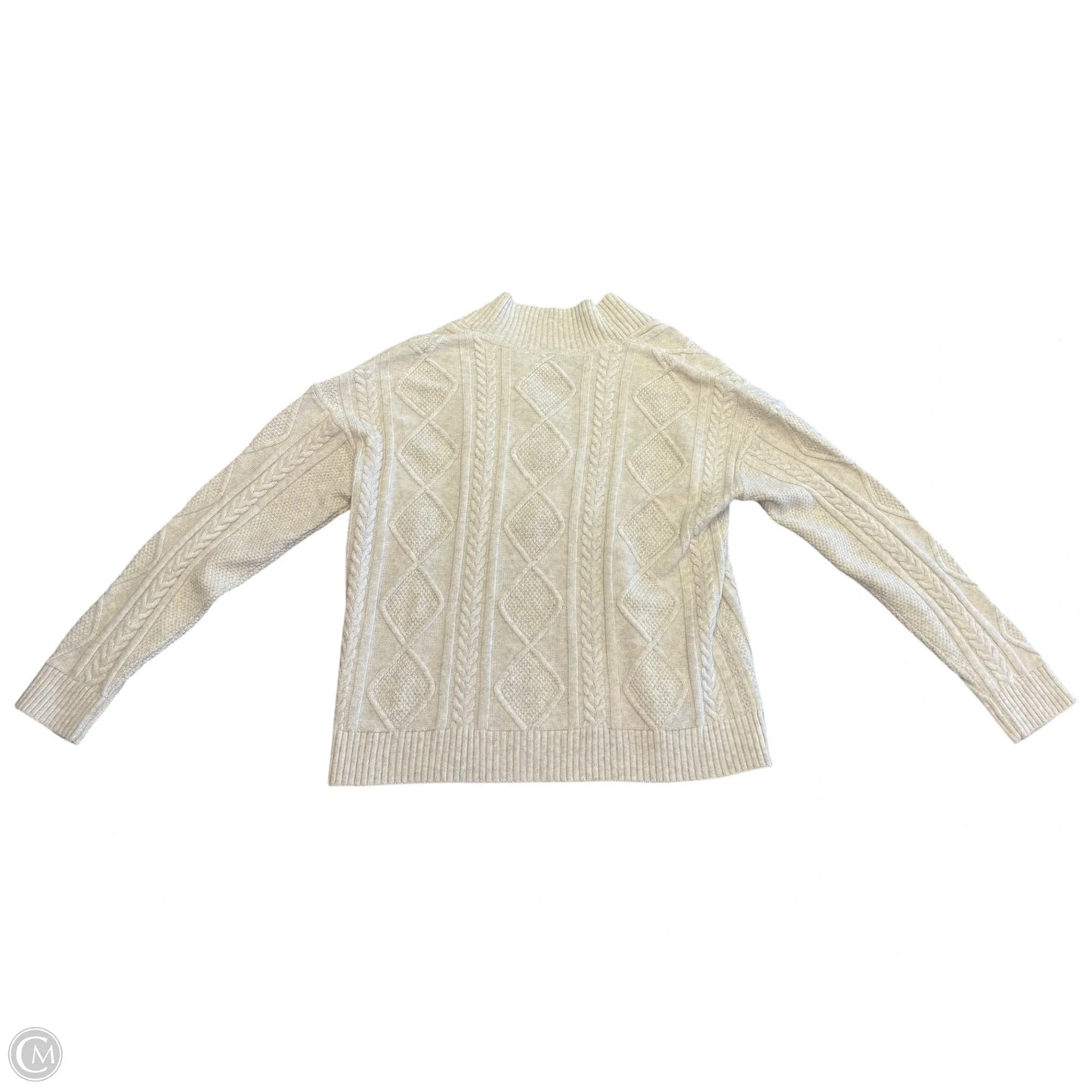 Sweater Cardigan By J. Jill In Beige, Size: S