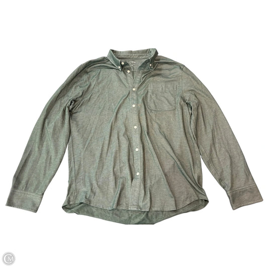 Top Long Sleeve By J. Crew In Green, Size: Xl