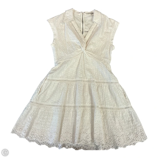 Dress Designer By Alice + Olivia In Ivory, Size: L