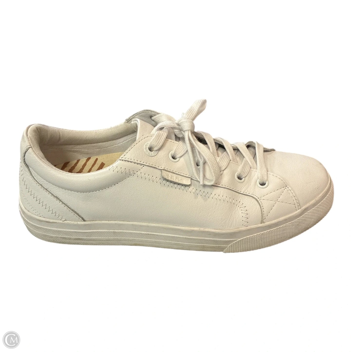 Shoes Sneakers By Taos In White, Size: 10.5