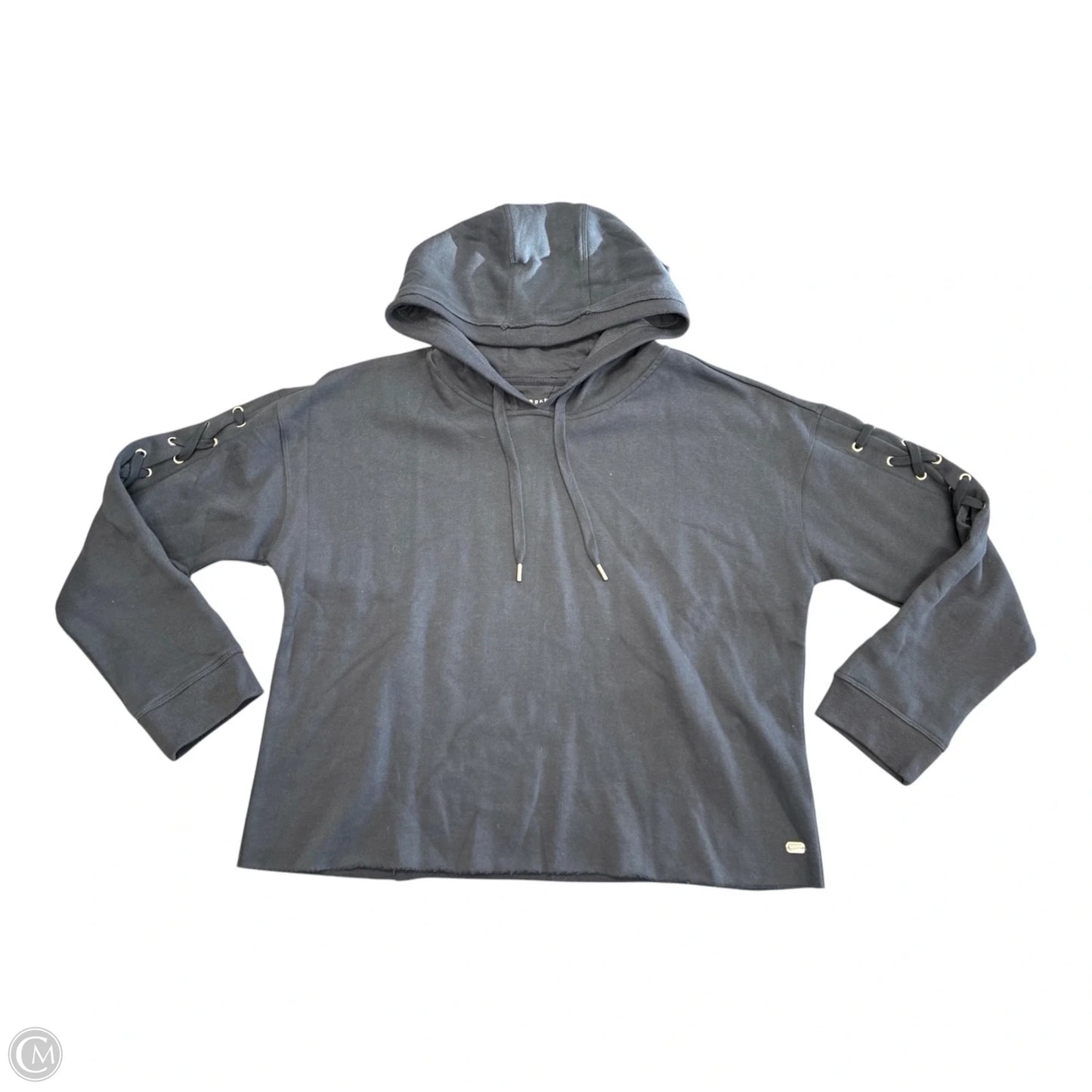 Sweatshirt Hoodie By Dkny In Grey, Size: Xl
