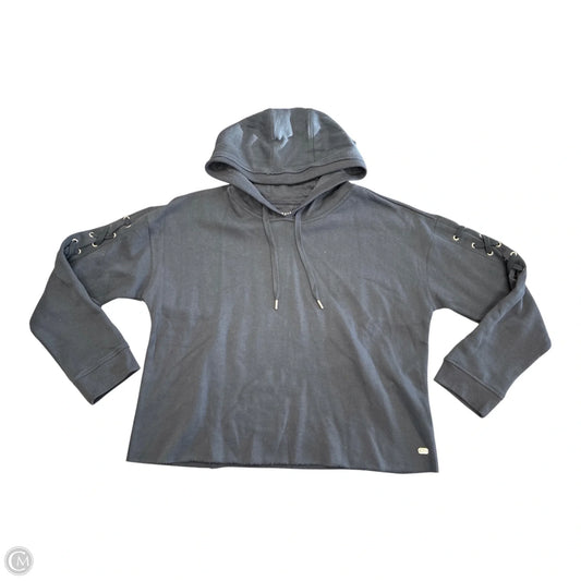 Sweatshirt Hoodie By Dkny In Grey, Size: Xl