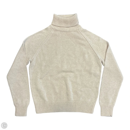 Sweater By Jeanne Pierre In Beige, Size: M