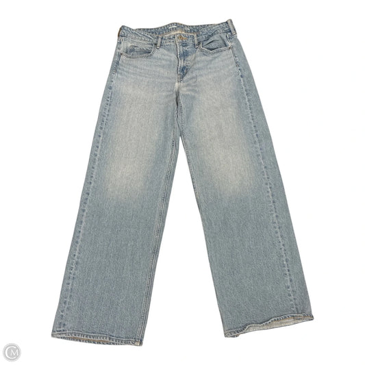 Jeans Wide Leg By Old Navy In Blue Denim, Size: 8