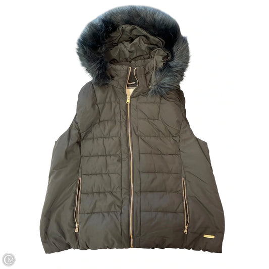 Vest Puffer & Quilted By Calvin Klein In Black, Size: 2x