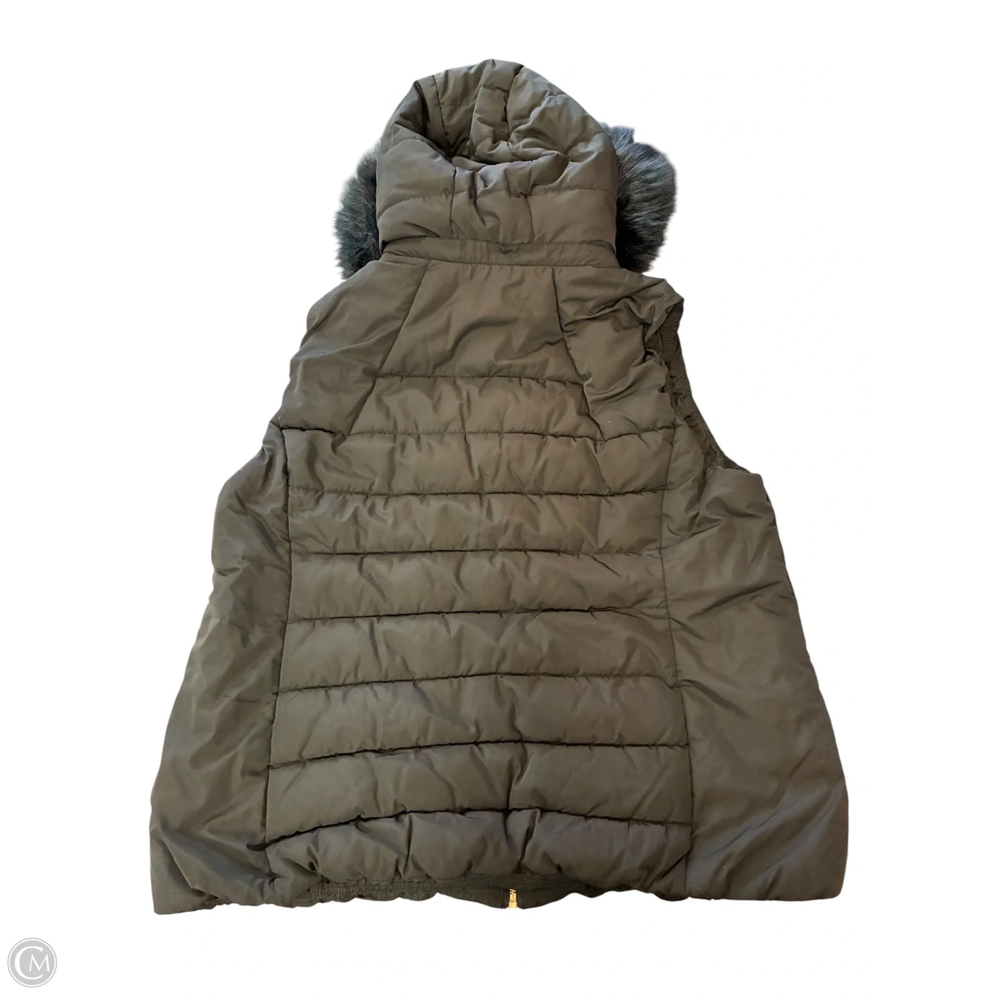 Vest Puffer & Quilted By Calvin Klein In Black, Size: 2x