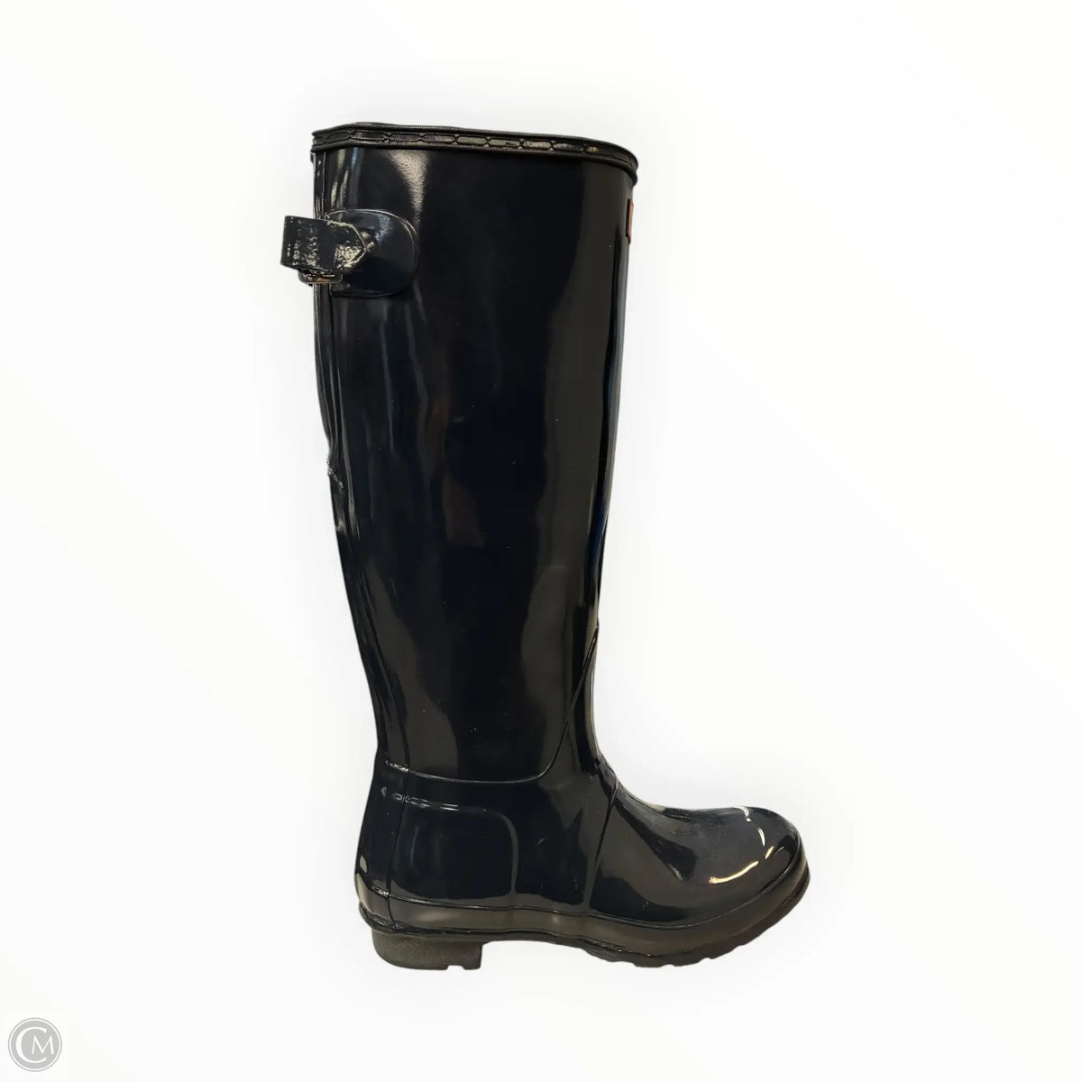 Boots Rain By Hunter In Navy, Size: 8