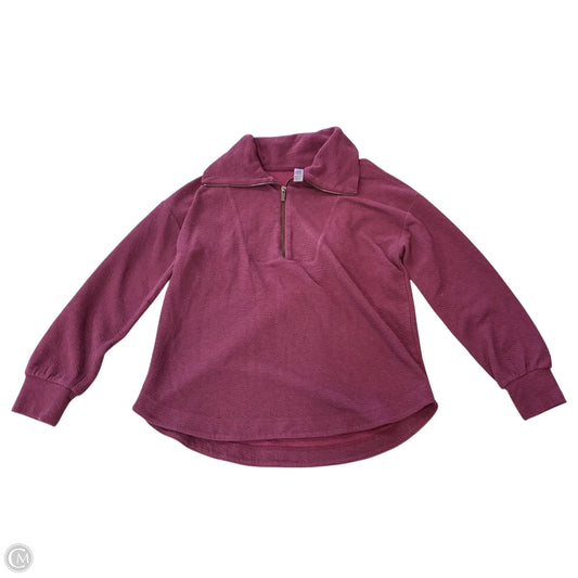 Sweatshirt Collar By Lou And Grey In Purple, Size: M