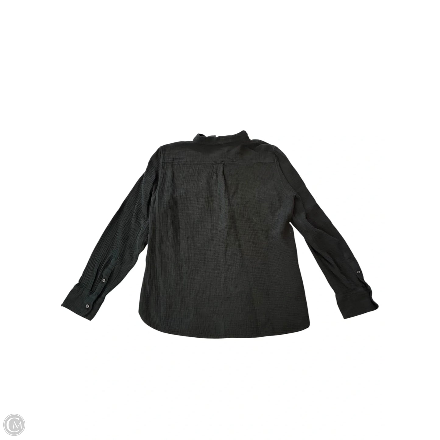 Top Long Sleeve By J. Crew In Black, Size: L