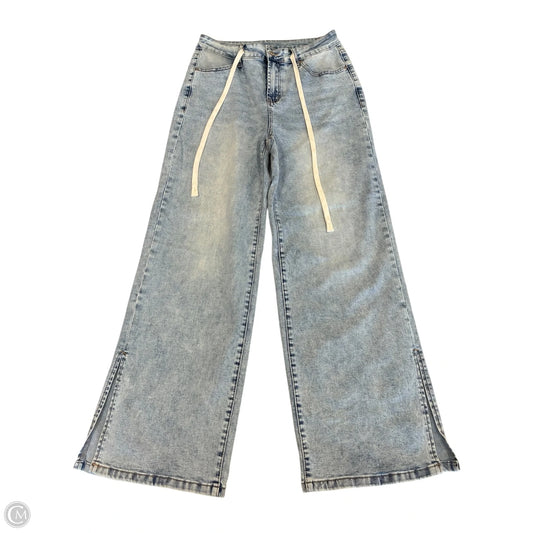 Jeans Wide Leg By Cmf In Blue Denim, Size: 12