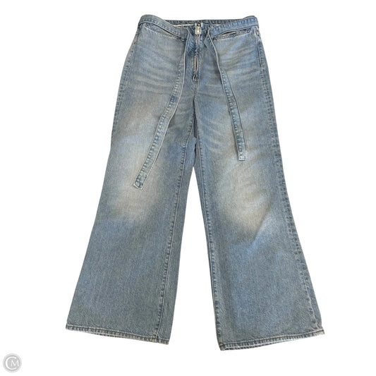 Jeans Wide Leg By Cmf In Blue Denim, Size: 12