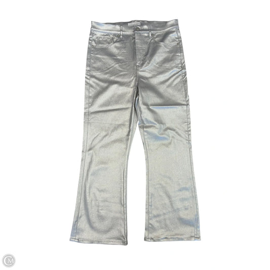 Pants Other By Loft In Silver, Size: 12