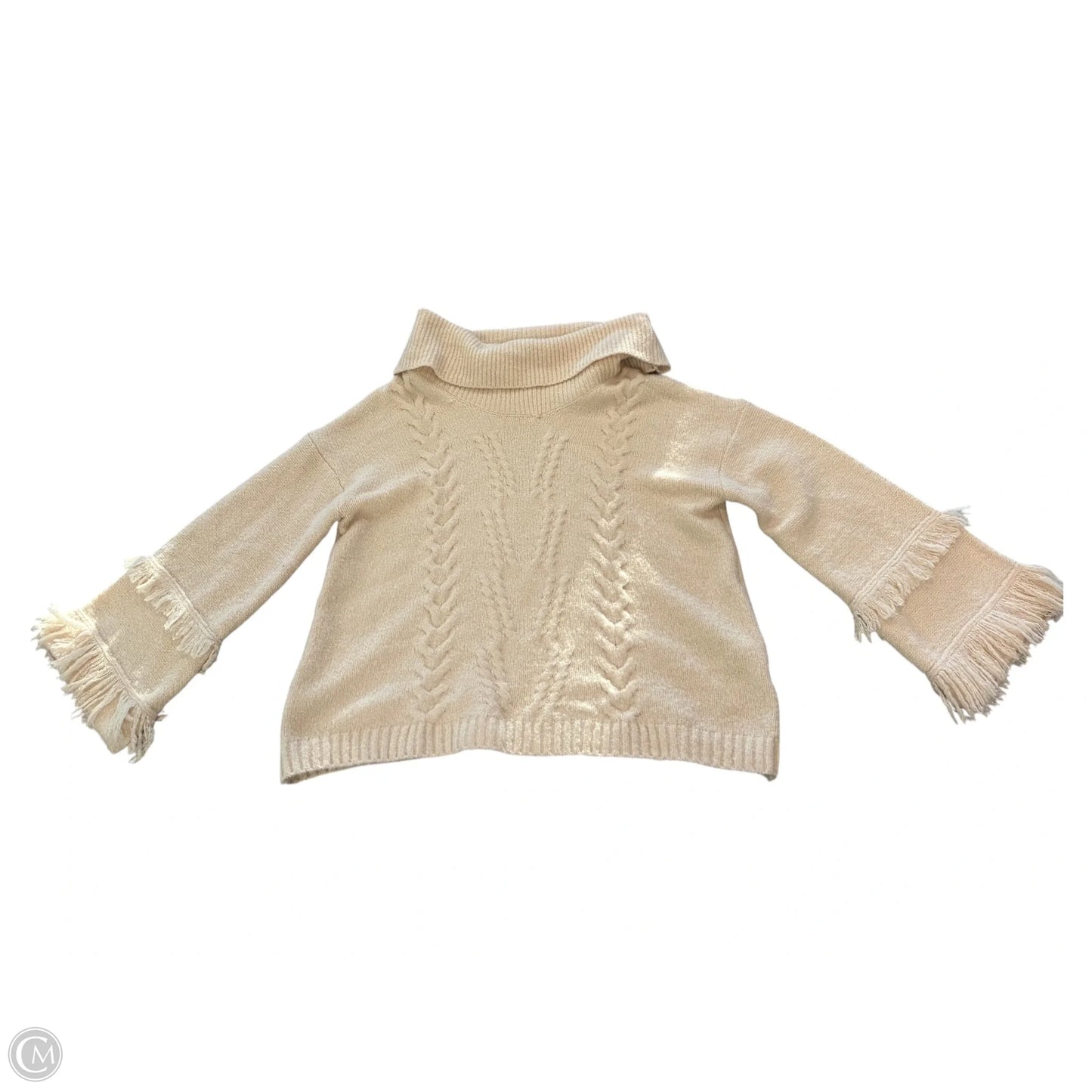 Sweater By Vintage America In Cream, Size: Xl