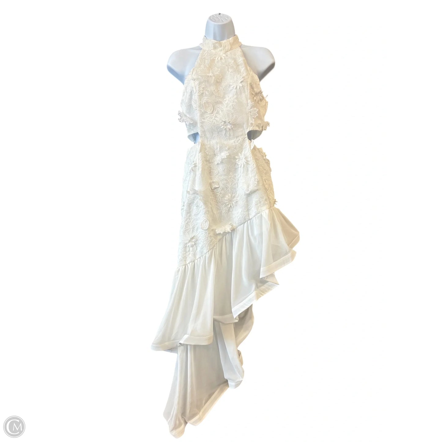 Dress Party Long By Cmc In White, Size: S