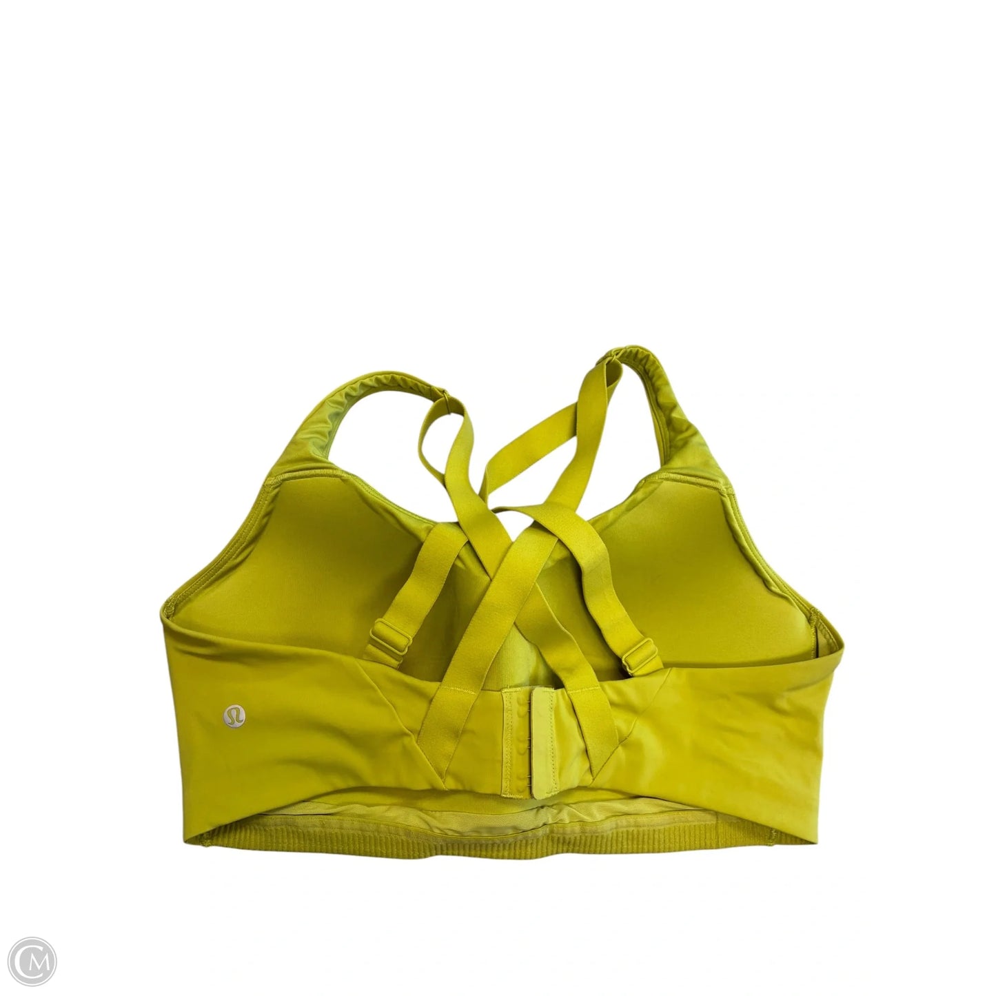 Athletic Bra By Lululemon In Green, Size: Xxl