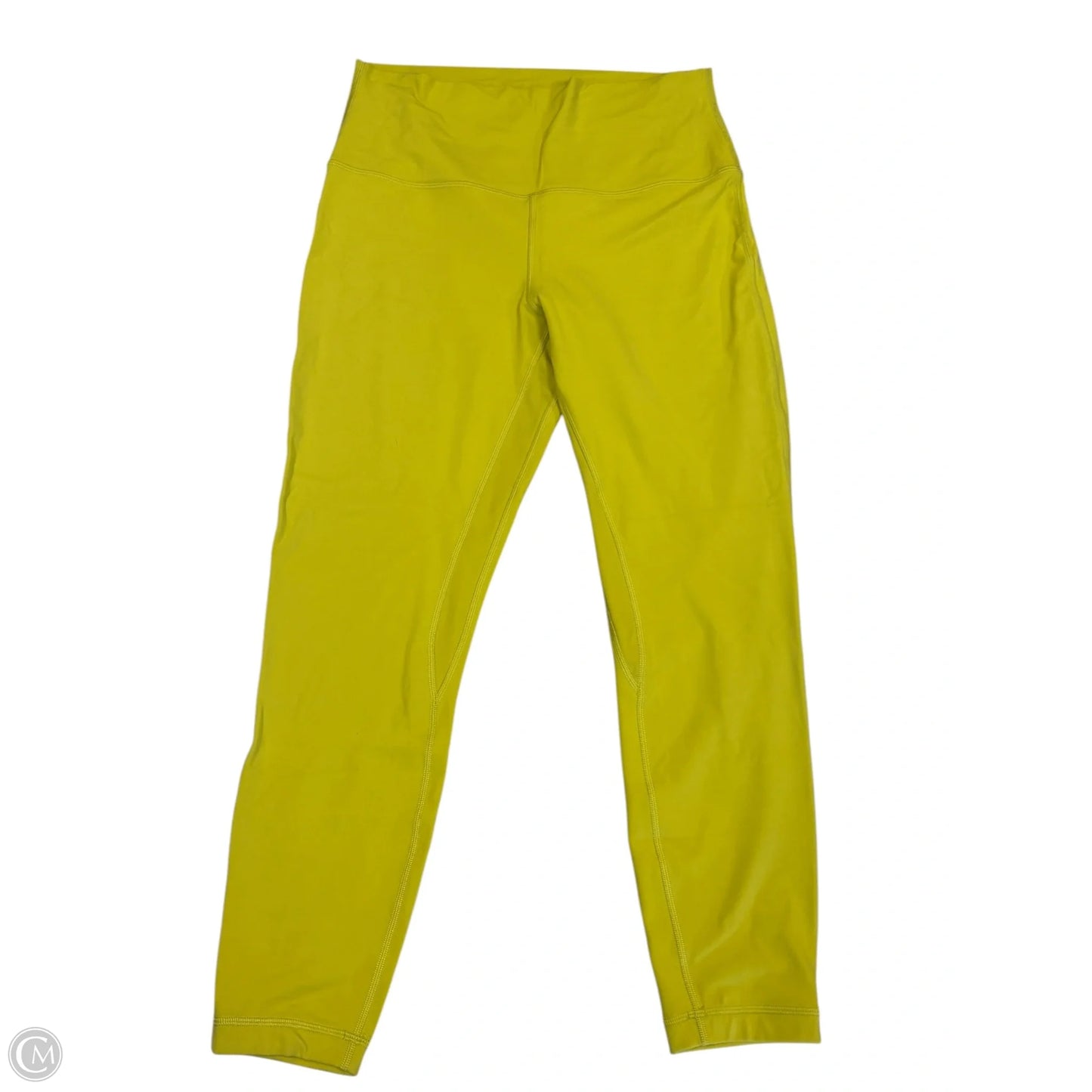 Athletic Leggings By Lululemon In Green, Size: M