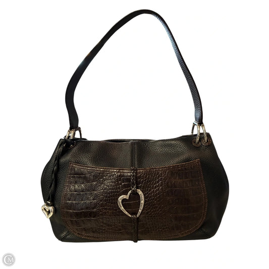 Handbag Leather By Brighton, Size: Small