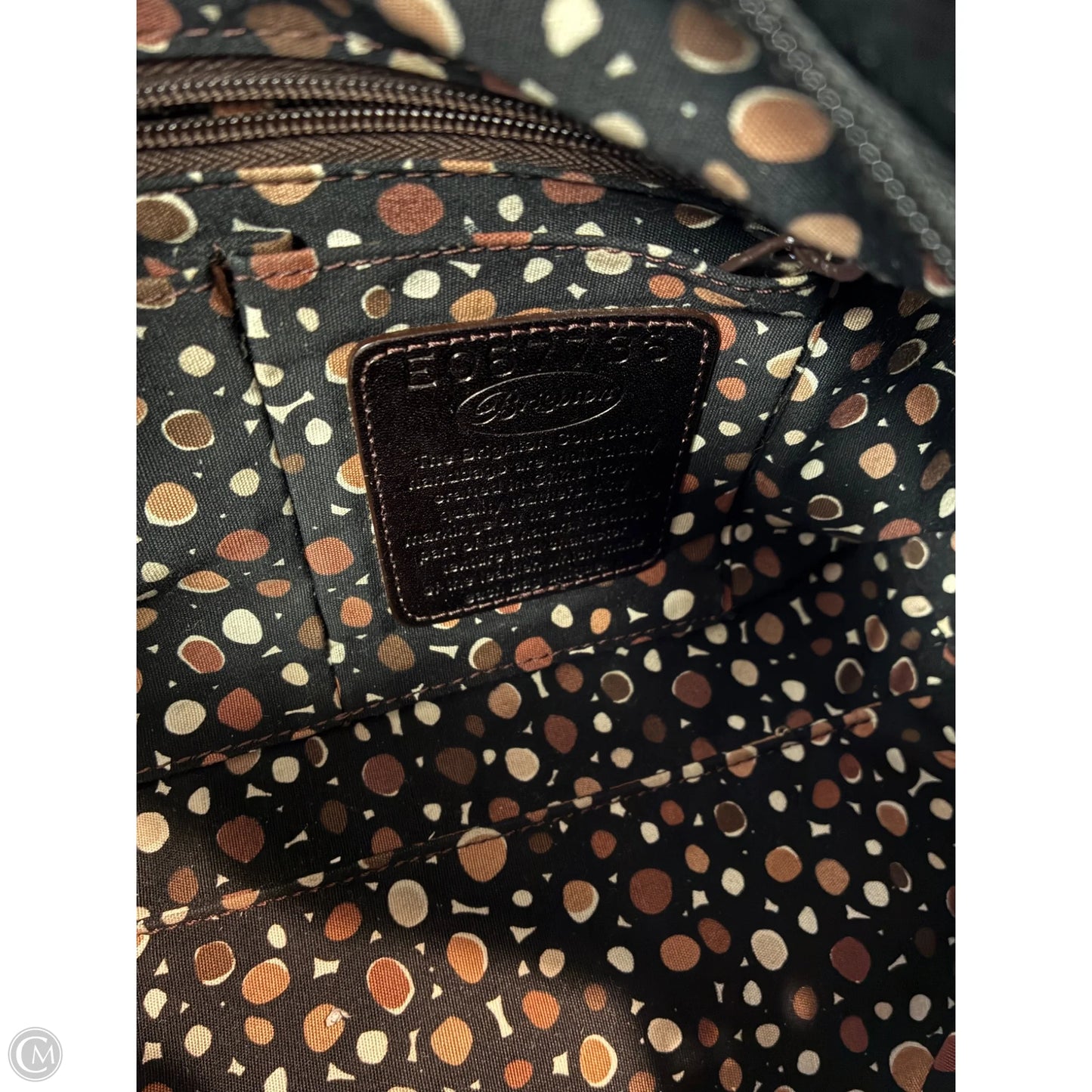 Handbag Leather By Brighton, Size: Small
