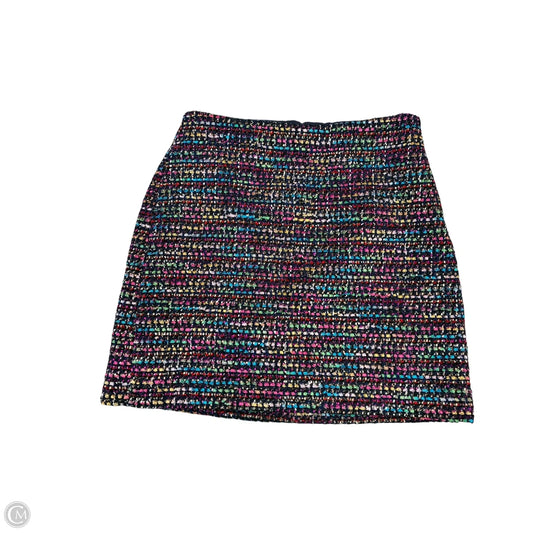 Skirt Mini & Short By Loft In Multi-colored, Size: 6