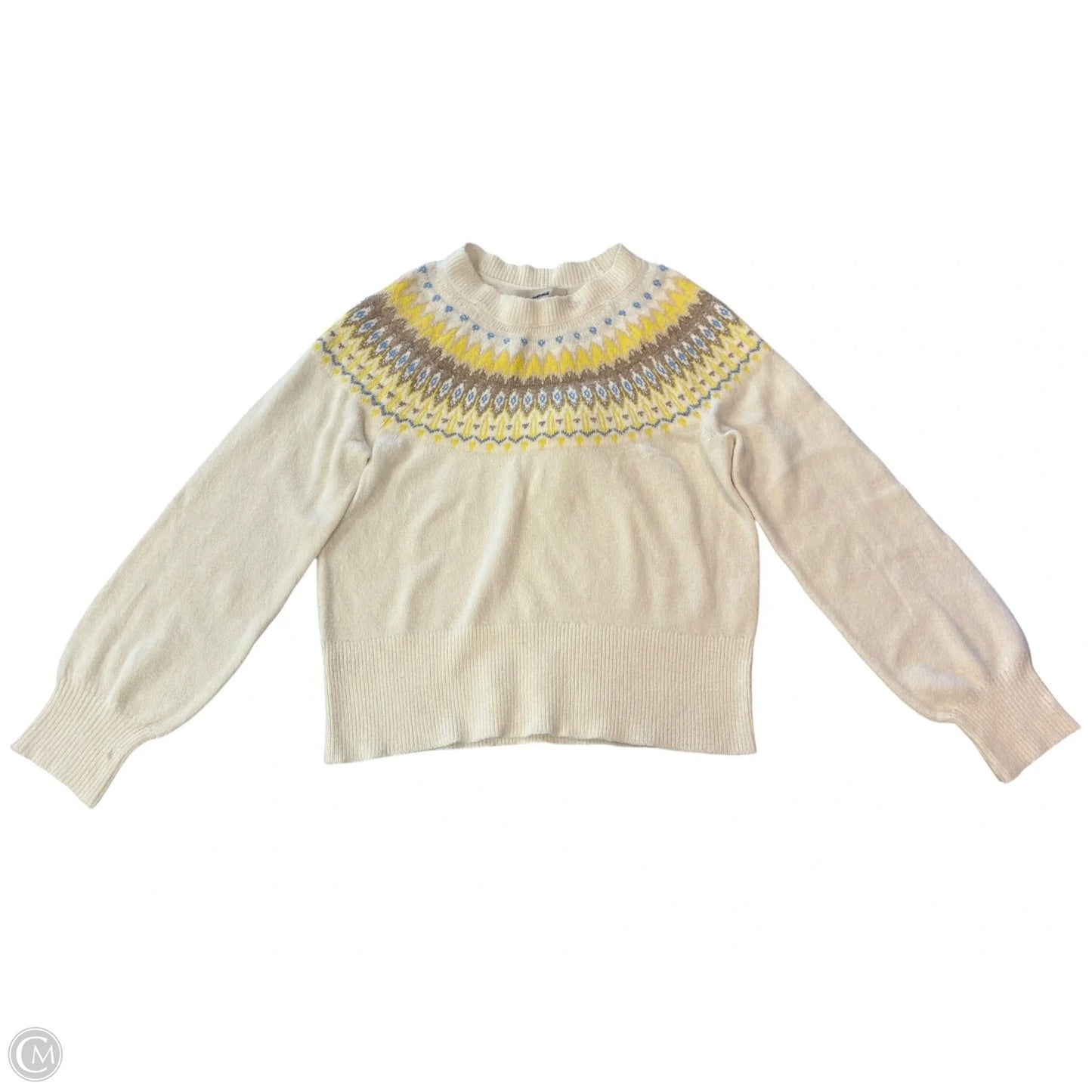 Sweater By Loft In Silver