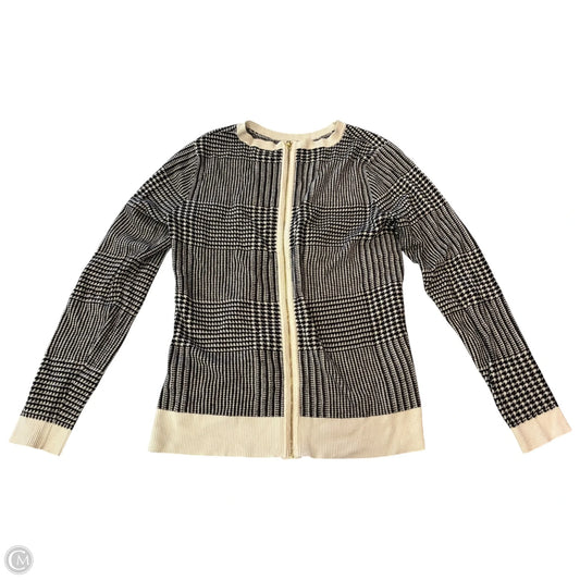 Sweater By H&m In Black & Cream, Size: M