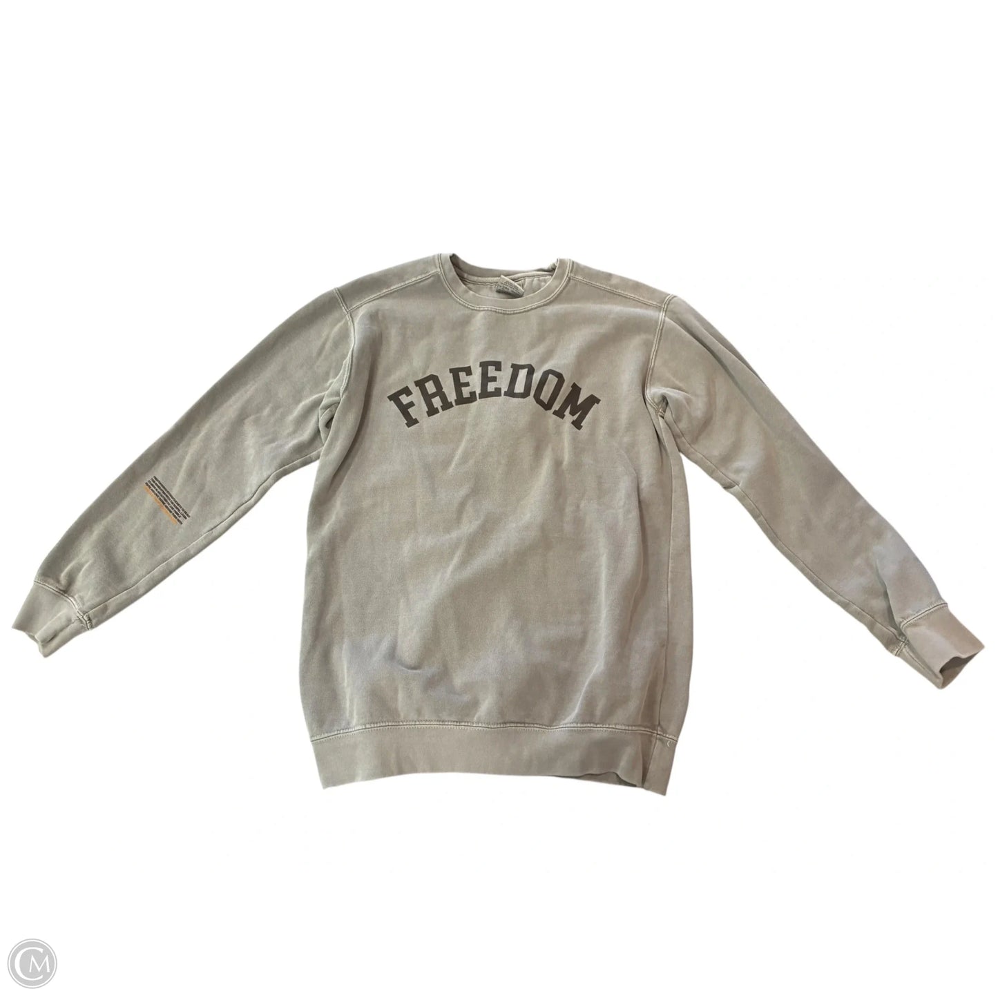 Sweatshirt Collar By Comfort Colors In Grey, Size: S