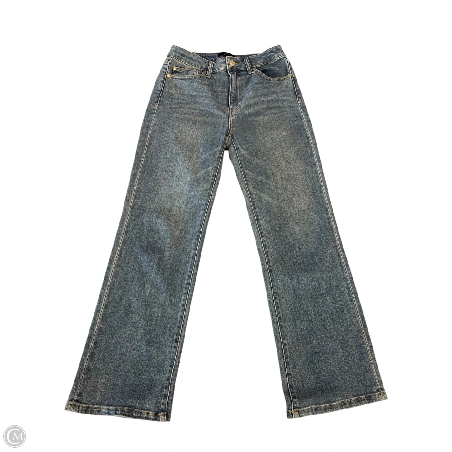 Jeans Straight By Quince In Blue Denim, Size: 6